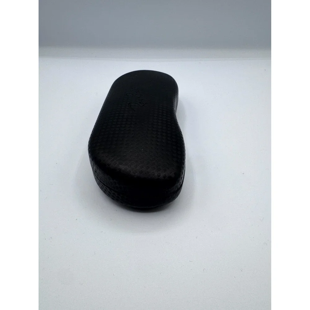 Ray-Ban Black Carbon Fiber Textured Hard Clamshell Eyeglass Protective Case